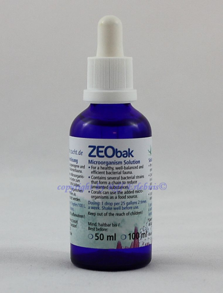 ZEObak 50ml Korallenzucht 111,40€/100ml